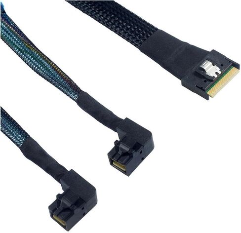 M1ni S/AS Slimline SFF-8654 8i 4.0 to S/AS HD SFF-8643 Connection Cord(80cm) in Saudi Arabia