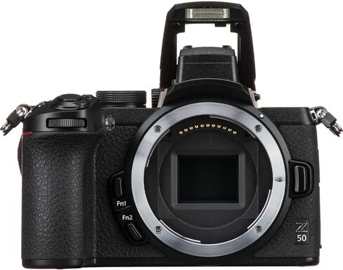 كاميرا Nikon Z50 بدون مرآة مع Z DX 18-140mm f/3.5-6.3 VR و 420-800mm f/8 Manual Super HD Teleps + 128 GB الذاكرة + بطارية إضافية + حالة كاميرا + أكثر (حزمة 24pc) (متجددة) in Saudi Arabia