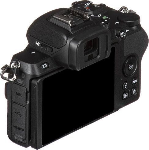 كاميرا Nikon Z50 بدون مرآة مع Z DX 18-140mm f/3.5-6.3 VR و 420-800mm f/8 Manual Super HD Teleps + 128 GB الذاكرة + بطارية إضافية + حالة كاميرا + أكثر (حزمة 24pc) (متجددة) in Saudi Arabia