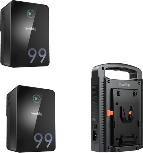 SMALLRIG VB99 Pro and Dual Channel V Mount Battery Charger in Saudi Arabia