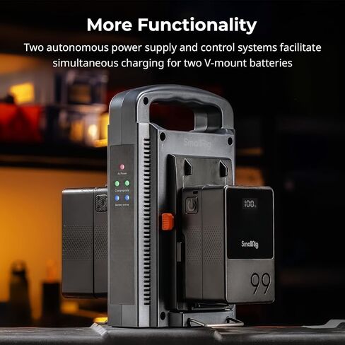 SMALLRIG VB99 Pro and Dual Channel V Mount Battery Charger in Saudi Arabia