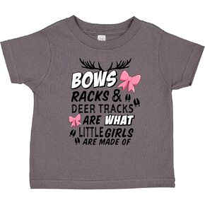 أقواس موسم الصيد inktastic على رفوف ومسارات الغزلان Toddler T-Shirt in Kuwait