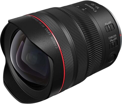 Canon RF 10-20mm f/4 L هو عدسة STM-تكبير الزاوية في جميع أنحاء الواسعة مع تثبيت الصورة ، وبطاقات STM Autofcus & L-Series للمناظر الطبيعية (6182C002) + بطاقة ذاكرة 64 جيجابايت in Kuwait