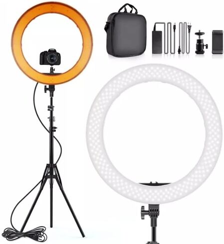 18 بوصة LED LED Camera Photo Photo Studio Phone Lamp in Saudi Arabia