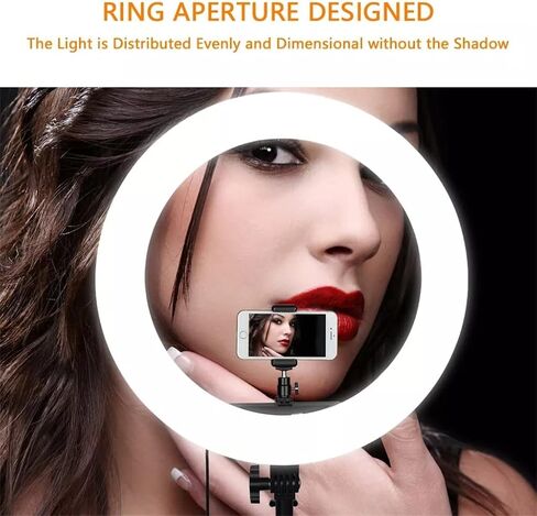 18 بوصة LED LED Camera Photo Photo Studio Phone Lamp in Saudi Arabia
