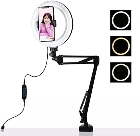 6 Light Bracket Set 20cm Foldable Storage 360Degrees Cantilever Frame Surface Live Selfie Fill Light Set in Saudi Arabia