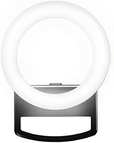 LED Selfie Fill Light Dimmable LED مصباح التصوير الفوتوغرافي لمكياج الفيديو Live (D) in Saudi Arabia