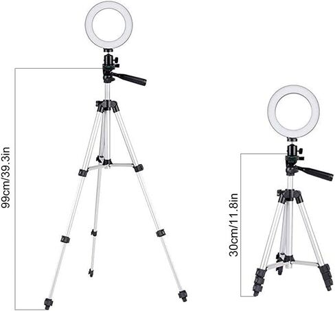 Photo Light LED Selfie Light Mobile Phone Remote Control Light Photography Lighting Tripo D Live Broadcast in Saudi Arabia