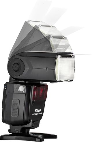 Nikon SB-5000 AF Speedlight Flash (4815), i-TTL, Optical & Radio Wireless Triggering, Cooling for Continuous Bursts + Flash Diffuser + Pro Sling Backpack + 64GB Memory Card + Flexible Tripod + More in Saudi Arabia