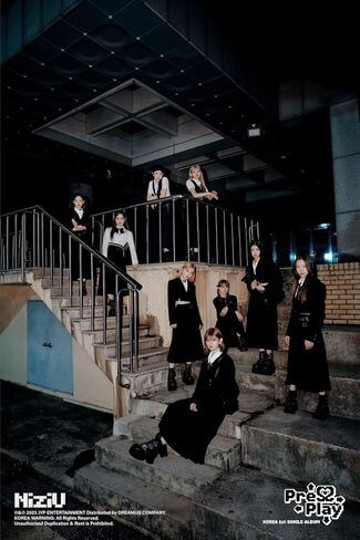 Niziu اضغط على تشغيل 1st Single Album Prose CD+88P Photobook+2p Photocard+1ea photocard frame+1p postcard+1ea sticker+Tracking Sealed in Kuwait