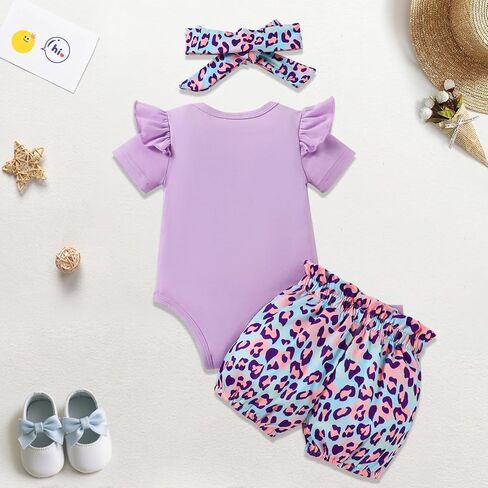 Big Sister Little Sister Matching Outfits for Girls Baby Toddler Girl Clothes Skirt Set 3Pcs in Kuwait