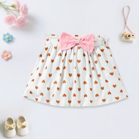 Big Sister Little Sister Matching Outfits for Girls Baby Toddler Girl Clothes Skirt Set 3Pcs in Kuwait