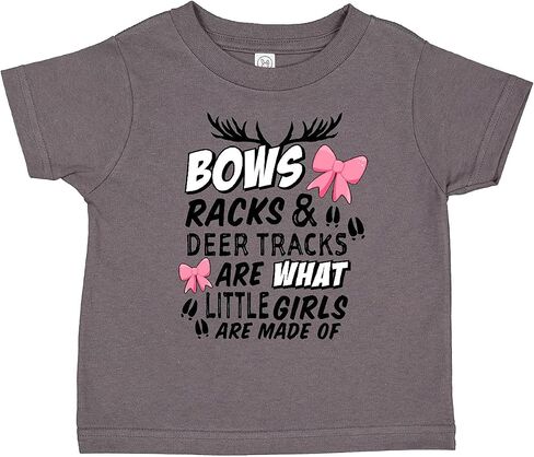 أقواس موسم الصيد inktastic على رفوف ومسارات الغزلان Toddler T-Shirt in Kuwait