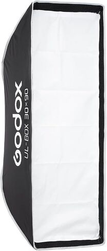 Godox ul -series softbox 12''x35 '' / 30x90cm strip riper relect relect referbox softbox modifier for for product form in Saudi Arabia