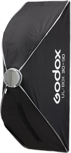 Godox ul -series softbox 12''x35 '' / 30x90cm strip riper relect relect referbox softbox modifier for for product form in Saudi Arabia