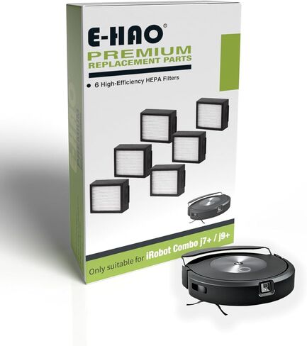 9 قطع غيار استبدال مرشح حزمة لسلسلة Irobot Roomba الأساسية ، مرشح لـ 105 VAC ، 105 COMBO ، Q0120 ، Q0110 ، Q0520 ، Y0140 ، Y0110 ، Y01120 ، Y051020 ، VAC و Combo و Combo in Kuwait