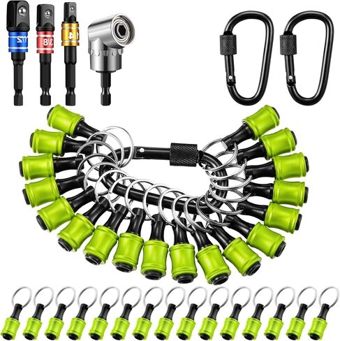 18 PCS حفر البت مفاتيح مفاتيح ، 3 أجهزة كمبيوتر 1/4 3/8 1/2 المقبس سد hex shank screwdriver ملحقات البت الحامل الالتقاط السريع 105 ° محول المرفق للأدوات هدية تحسين المنزل (متعدد الألوان) in Saudi Arabia