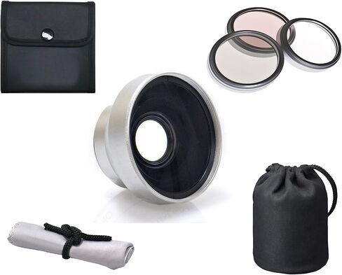 عدسة Telephoto عالية الدقة 3.0x متوافقة مع Sony DCR-DVD108 + 3 قطعة مرشح العدسة + حلقة خطوة (30 مم-37 مم) in Saudi Arabia