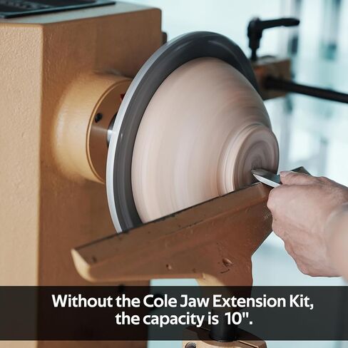 5" 130mm Faceplate Ring for Woodturning Lathe Chucks, allows the workpiece to be securely clamped by the chuck's dovetail jaws,Compatible with Super NOVA 2, G3. in Saudi Arabia