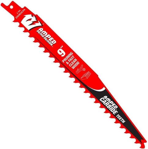Diablo AMPED Demo Demon Carbide Teath Presction Prallcoring Saw Plade للتقليم والخشب النظيف - تصميم أسنان الكربيد - طوله 9 بوصات ، 3 TPI - DS0903CPA in Kuwait