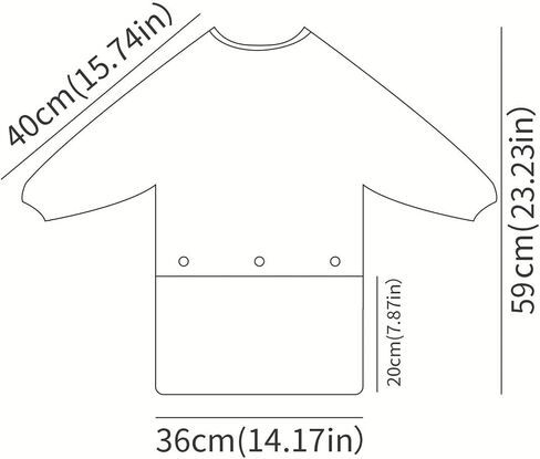 Long Sleeve Baby Bib-Mess Proof Baby Feeding Bibs with Adjustable Design for Babies during Eating or Highchair in Saudi Arabia