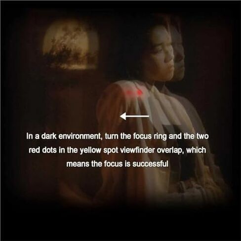 Professional Camera Light Meter, Photography Reflection Meter for Vintage Cameras, Real-Time Exposure & Range Measurement Tool with Hot/Cold Shoe Mount (Black) in Kuwait