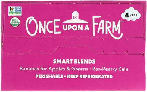 ONCE UPON A FARM Organic Smart Blend Baby Food 4pk, 12.8 OZ in Saudi Arabia