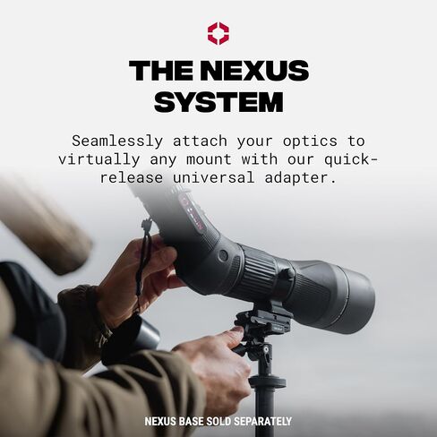 OLLIN Nexus Base Universal Tripod Adapter - Magnetic Quick Release Attachment, Camera, Optics, Firearm Mount in Saudi Arabia