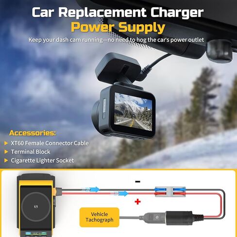منظم الجهد 300W متوافق مع بطارية DeWalt 20V ، محول 1-30 فولت ، PD3.1 140W Type-C ، 15W Magnetic Magnetic ، 18W Type-A الشحن ، XT60 ومقبس سجائر DIOCK in Kuwait