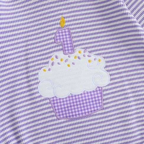 GOOCHEER Fall Baby Girl Boy First Birthday Outfit 1 Cake Long Sleeve Romper Sweatshirt One Year Old Bubble Clothes in Saudi Arabia