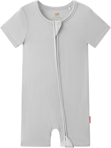 Baby Boys Bamboo Viscose Short Sleeve Romper Soft Comfy Infant Summer Jumpsuit in Saudi Arabia