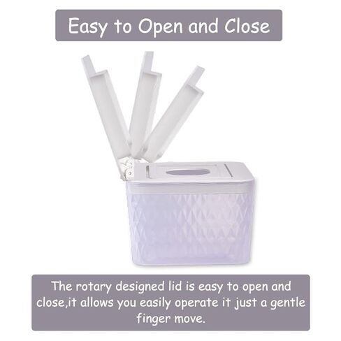 مناديل وموزع ومساحات حقيبة/حقيبة الأنسجة ، مناديل/حالة من الأنسجة مع غطاء آمن ختم الرطوبة ، والأقدام المطاطية غير المنقولة وتصميم الختم يحافظ على مناديل مناديل طازجة ومقاومة للغبار (Wh ، BN+2Panda) in Kuwait