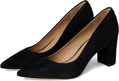 Lauren Ralph Lauren Women's Lanette Suede Block-Heel Pumps in Saudi Arabia