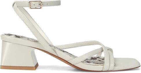 SOVANYOU Chunky Block Heels for Women Strappy Heeled Sandals Womens Wedge Sandals Opened Square Toe with Ankle Strap Casual Dressy Shoes in Saudi Arabia