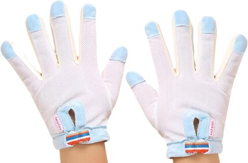 HS&ROXIN Thumb Sucking Gloves 5 Fingers Sucking Guard Stop Thumb Sucking and Nail Biting for Kids Ages 6 Months to 8 Years (S) in Saudi Arabia