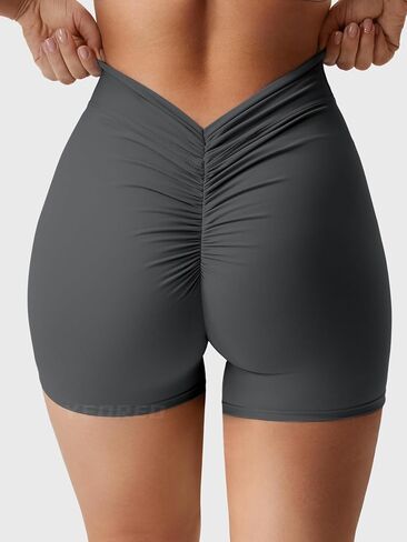 YEOREO Workout Shorts Womens Scrunch Butt Gym Shorts for Women V Back Booty Butt Lifting Biker Compression Daze Shorts in Saudi Arabia