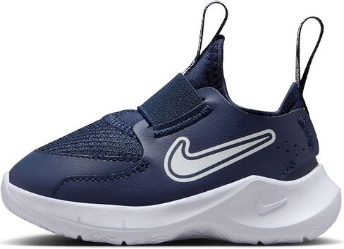 Nike Flex Runner 3 Baby/Toddler Shoes (FN1478-403 ، Midnight Navy/White) Size 4 in Kuwait