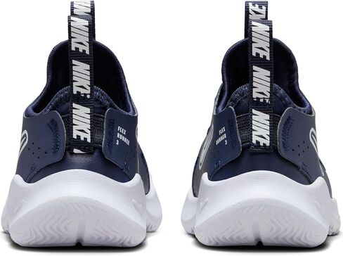 Nike Flex Runner 3 Baby/Toddler Shoes (FN1478-403 ، Midnight Navy/White) Size 4 in Kuwait