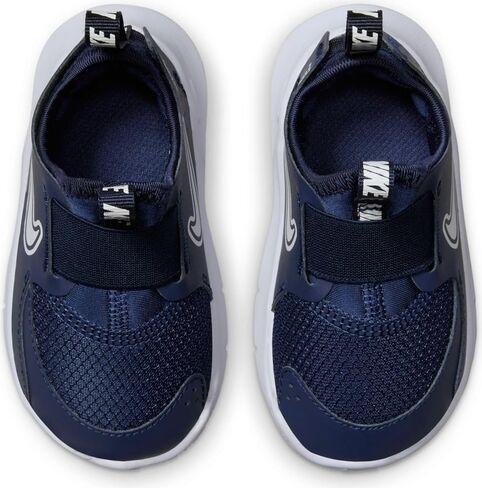 Nike Flex Runner 3 Baby/Toddler Shoes (FN1478-403 ، Midnight Navy/White) Size 4 in Kuwait