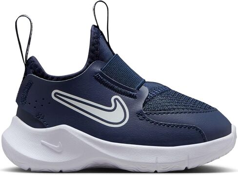 Nike Flex Runner 3 Baby/Toddler Shoes (FN1478-403 ، Midnight Navy/White) Size 4 in Kuwait