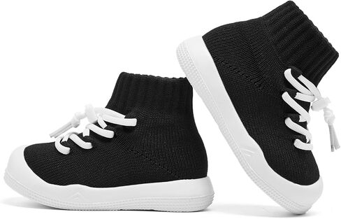 Baby Sock Shoes Girls Baby Walking Shoes Infant Sock Shoes Non Slip Toddler Slip on Tiny Feet Sneakers in Saudi Arabia