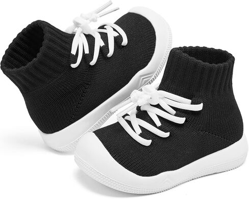 Baby Sock Shoes Girls Baby Walking Shoes Infant Sock Shoes Non Slip Toddler Slip on Tiny Feet Sneakers in Saudi Arabia