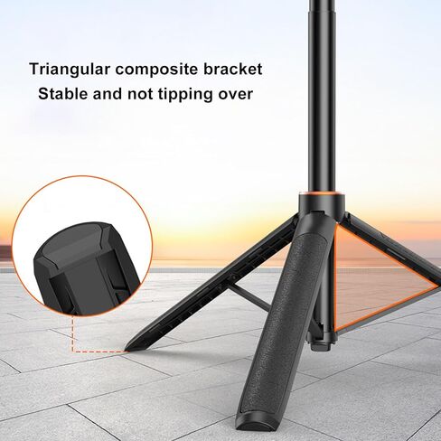 Bewinner for Osmo Pocket 3 Tripod ، عصا صورة شخصية قابلة للتمديد مع 1/4 بوصة ، دبود ثنائي الجدول باليد 1/4 " in Kuwait