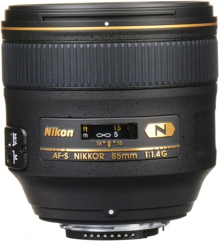 Nikon AF-S Nikkor FX 85mm f/1.4g Auto Focus Lens + بطاقة الذاكرة محفظة + 64 جيجابايت بطاقة الذاكرة + قارئ بطاقة + 3 قطعة مرشح + 12 بوصة Flex Tripod + Photo Cap + المزيد in Saudi Arabia