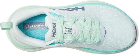 Hoka Women's Gaviota 5 Sneaker ، Snow Melt/Cielo Blue ، 6.5 in Saudi Arabia