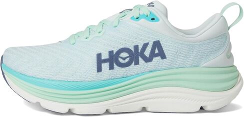 Hoka Women's Gaviota 5 Sneaker ، Snow Melt/Cielo Blue ، 6.5 in Saudi Arabia