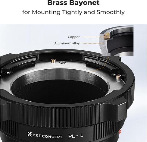 محول عدسة K&F Concept PL-L ، متوافق مع محول العدسة PL إلى L Cameras in Saudi Arabia