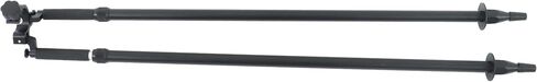 Black Aluminum Tripod Bipod Surveying Thumb Release GPS Alloy Two-Legged Support for Prism Poles Surveying in Saudi Arabia