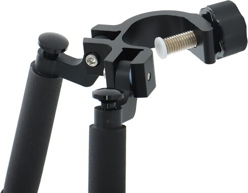Black Aluminum Tripod Bipod Surveying Thumb Release GPS Alloy Two-Legged Support for Prism Poles Surveying in Saudi Arabia