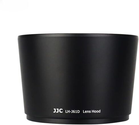 JJC LH-61E Lens Hood Shade for Olympus Zuiko Digital Ed 70-300mm F/4-5.6 ، M.Zuiko Digital Ed 75-300mm f/4.8-6.7 II Telepso Lens ، Respipable و Compatible مع مرشح/كاب 58 ملم in Kuwait